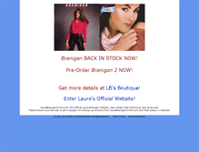 Tablet Screenshot of laurabraniganonline.com